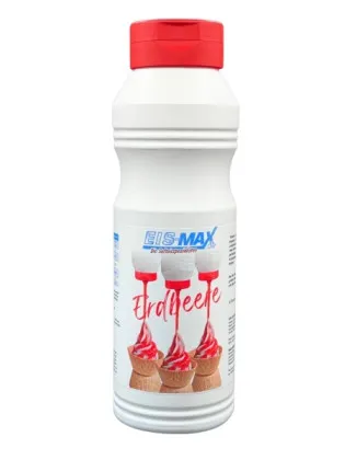 Eismax polewa truskawkowa 1 kg butelka do wyciskania